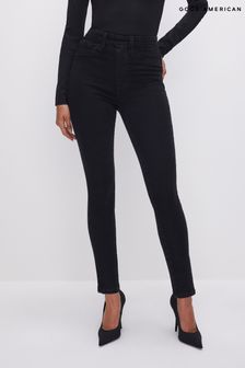 Черный - Good American джинсы скинни с эластичным поясом (K90609) | €117
