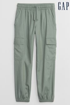 Зеленый - Спортивные брюки карго Gap (K90624) | €27