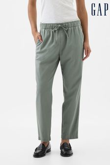 Pantalones de talle medio de sarga Easy de Gap (K90684) | 50 €