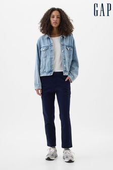 Gap Blue High Waisted Downtown Chinos (K90723) | kr519