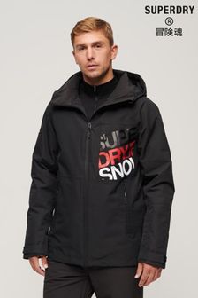 Superdry Black Ski Freestyle Core Jacket (K90843) | AED1,109