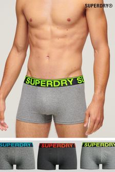 Superdry Cotton Trunks 3 Pack