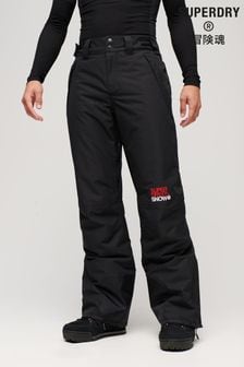 Negru - Pantaloni de schi Superdry Freestyle Core (K90935) | 868 LEI