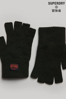 Superdry Black Workwear Knitted Gloves (K90943) | HK$318