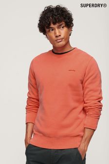Superdry Orange Vintage Washed Sweatshirt (K90969) | SGD 106