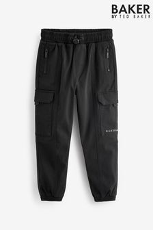 Černá - Baker by Ted Baker kalhoty s kapsami (K91044) | 1 190 Kč - 1 390 Kč
