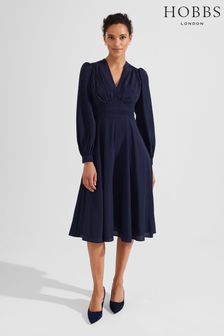 Hobbs Blue Dress (K91071) | ₪ 1,001