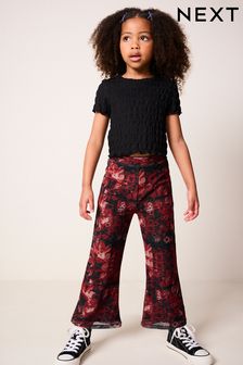 Next girls red leggings deals