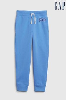 Albastru - Pantaloni de sport Gap cu logo (4-13ani) (K91424) | 107 LEI