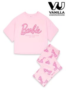 Vanilla Underground Pink Barbie Ladies Licensed Pyjamas (K91469) | 139 QAR