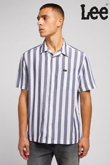 قميص أزرق/أبيض للمنتجعات من Lee (K91568) | 351 ر.س