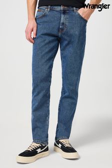 Умеренно синяя джинсовая ткань - Джинсы узкого кроя Wrangler Texas (K91606) | €99