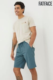 FatFace Green Seaton Pull On Shorts (K91609) | OMR20