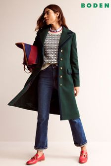 Boden Green Tipped Military Coat (K91811) | NT$12,110