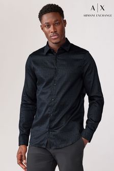 Armani exchange long sleeve shirt discount