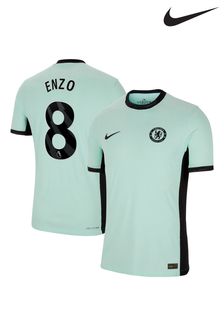 Nike Green Chelsea Third Vapor Match Shirt 2023-24 - Enzo 8 (K92118) | kr1,856