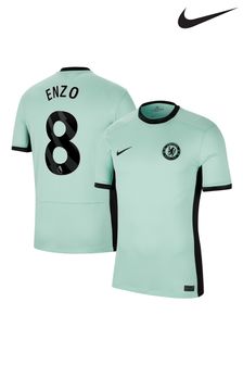Nike Green Enzo - 8 Chelsea FC Stadium 23/24 Third Football Shirt Womens (K92166) | €140