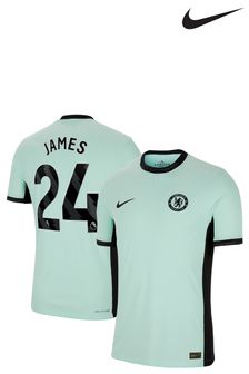 Nike Green Chelsea Third Vapor Match Shirt 2023-24 - James 24 (K92190) | €182