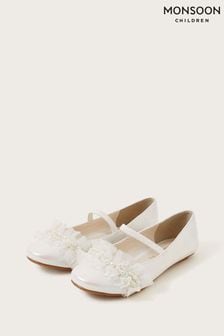 Monsoon金色仙境珠飾花朵裝飾平底鞋 (K92318) | NT$1,310 - NT$1,490