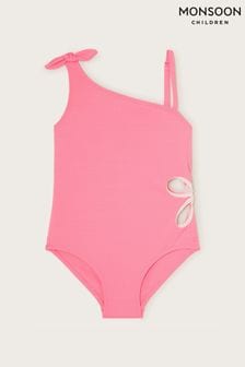 Monsoon Pink Floral Cut-Out Swimsuit (K92348) | $29 - $35