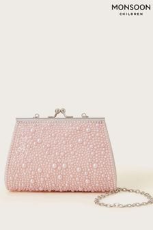 Monsoon Pink Pearl Frame Bridesmaid Mini Bag (K92370) | €21
