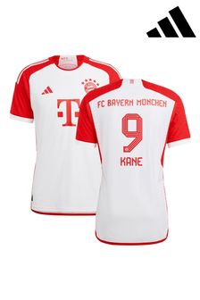 adidas White FC Bayern Home Authentic Shirt 2023-24 (K92566) | €212