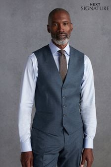 Mens Blue Waistcoats Navy Light Blue Waistcoats Next