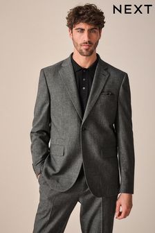Mens grey skinny suit deals
