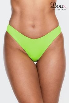 أخضر - Boux Avenue Brown Jamaica Bikini Bottoms (K93094) | 100 د.إ