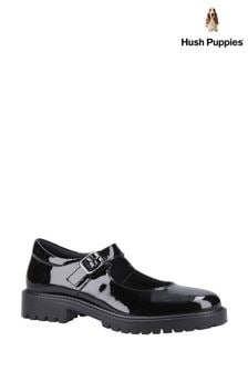 Hush Puppies Senior Aurora Patent Black Shoes (K93254) | €89