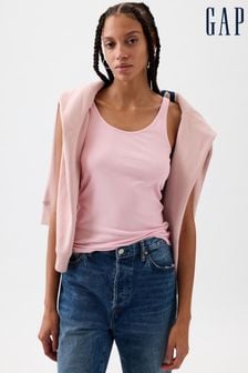 Rosa - Gap Favourite Trägertop mit U-Ausschnitt (K93347) | 12 €