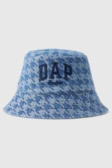 Gap Blue Adult Dapper Dan Logo Denim Bucket Hat (K93352) | €39