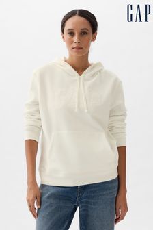 Gap White Logo Hoodie (K93405) | kr389