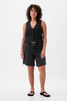 Gap Black Loose Bermuda Short (K93414) | LEI 209