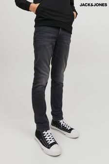 JACK & JONES Black Slim Tapered Jeans (K93432) | $62