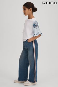 Reiss Marie Straight-Jeans mit Seitenstreifen (K93721) | 70 €