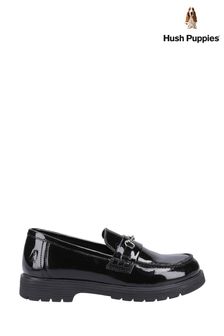 Hush Puppies Lydia Patent Senior Black Shoes (K93780) | 89 €