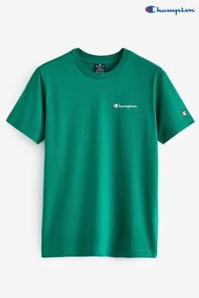 Champion Green Crewneck T-Shirt (K93786) | KRW47,000