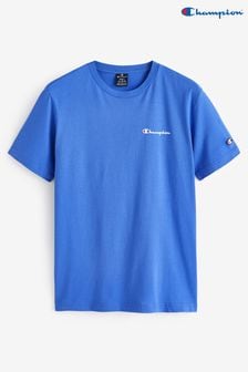 Champion Crewneck Blue T-Shirt