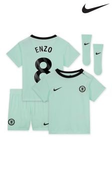 Nike Green Chelsea Third Stadium Kit T-Shirt 2023-24 Infants (K93956) | €90