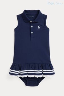 Polo Ralph Lauren Baby Navy Sailor Dress (K94161) | €121