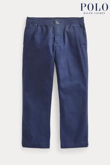 Темно-синие стретчевые брюки чинос для мальчиков Polo Ralph Lauren Prepster (K94370) | €105 - €118