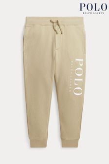 Bej - Pantaloni de sport cu logo pentru băieți Polo Ralph Lauren (K94394) | 448 LEI - 472 LEI
