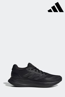 adidas Black Runfalcon 5 Trainers (K94684) | $80