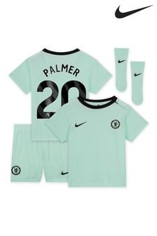 Nike Green Chelsea Third Stadium Kit T-Shirt 2023-24 Infants (K94837) | kr883