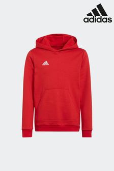 Czerwony - Adidas Entrada 22 Sweat Hoodie (K95857) | 190 zł