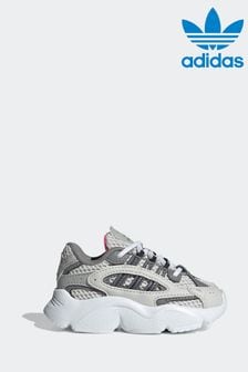 adidas Grey Ozmillen Trainers (K96067) | $60