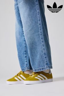 adidas Yellow Gazelle Shoes (K96087) | $77