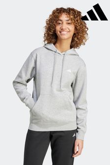 رمادي - Adidas Small Logo Hoodie (K96512) | 211 د.إ