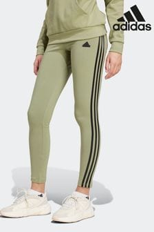 adidas Light Green Sportswear Future Icons 3-Stripes Leggings (K96927) | $57
